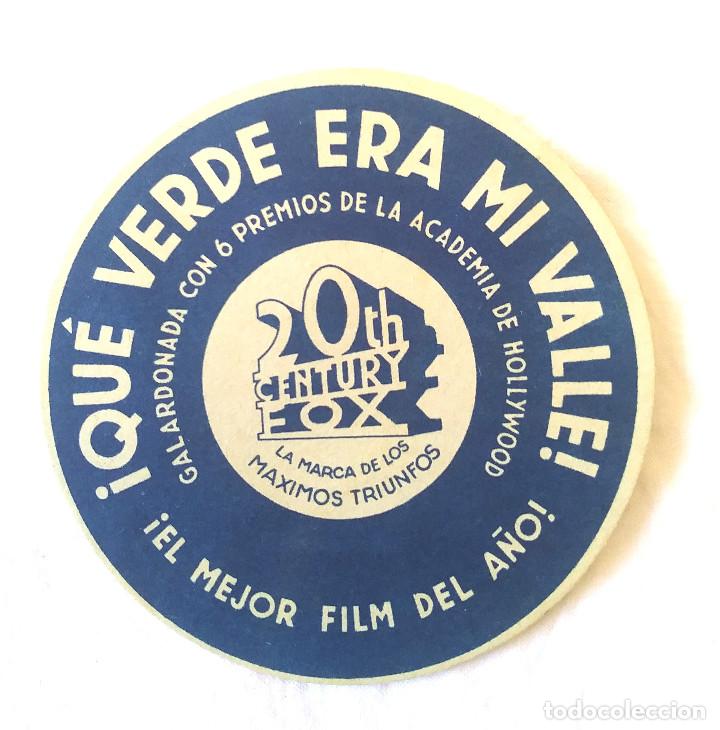 Cine: &iexcl;Qu&eacute; Verde Era Mi Valle! John Ford Programa Troquelado. Cine Coliseum - Foto 1