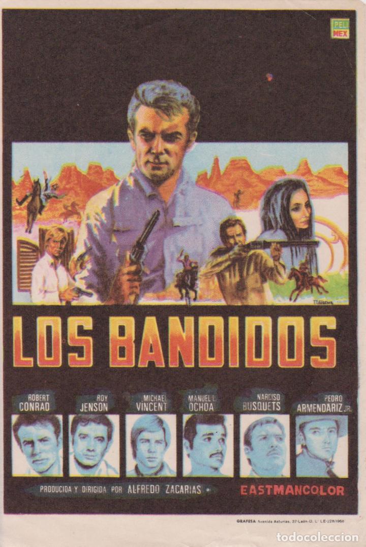 Cine: PROGRAMA DE CINE &ndash; LOS BANDIDOS &ndash; ROBERT CONRAD - S/P - Foto 1