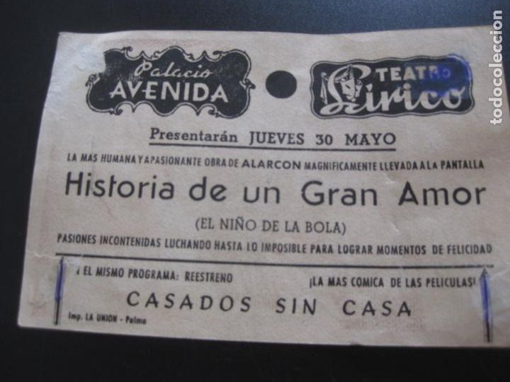 Cine: PROGRAMA DE CINE HISTORIA DE UN GRAN AMOR. JORGE NEGRETE. - Foto 2