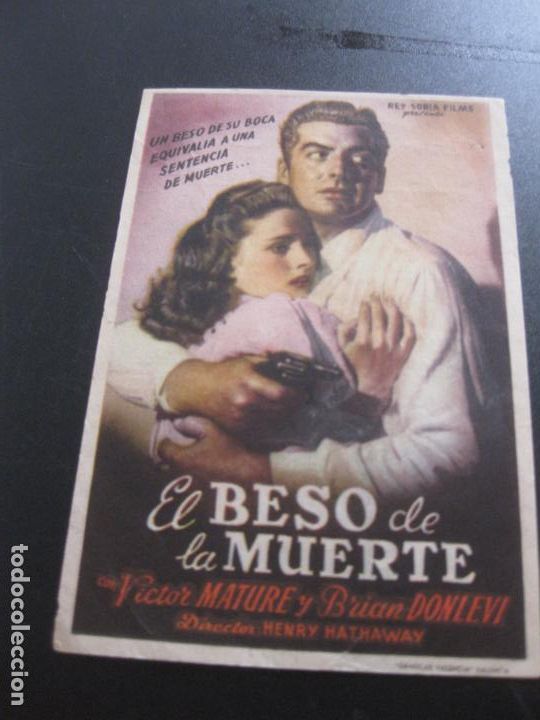Cine: PROGRAMA DE CINE EL BESO DE LA MUERTE - Foto 1