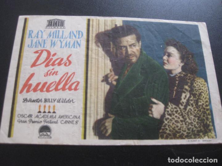 Cine: PROGRAMA DE CINE DIAS SIN HUELLA - Foto 1