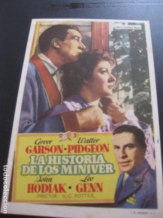 Cine: PROGRAMA DE CINE LA HISTORIA DE LOS MINIVER. - Foto 1