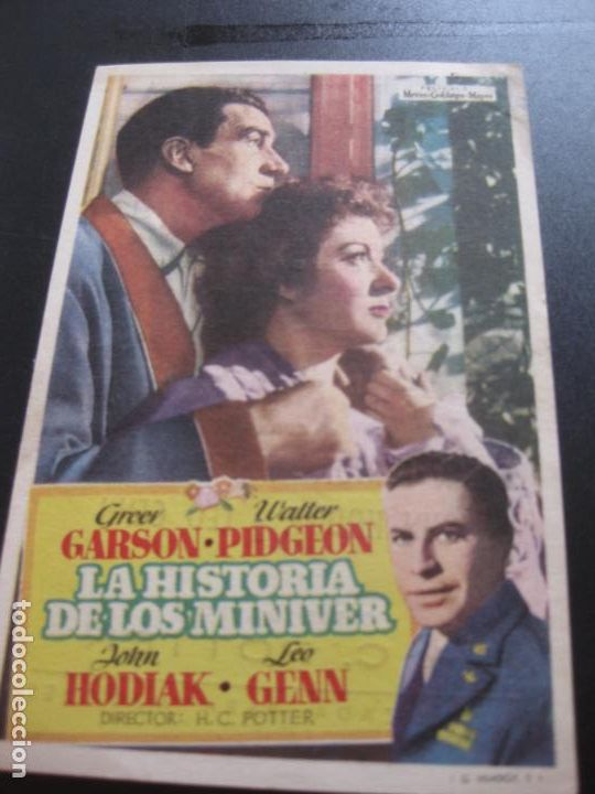 Cine: PROGRAMA DE CINE LA HISTORIA DE LOS MINIVER. - Foto 1