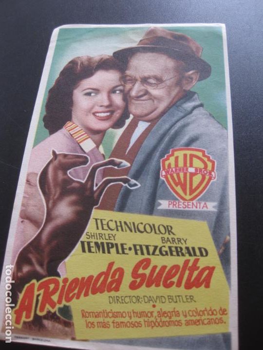 Cine: PROGRAMA DE CINE A RIENDA SUELTA. SHIRLEY TEMPLE. - Foto 1