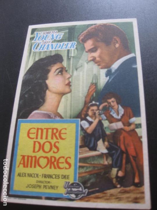 Cine: PROGRAMA DE CINE . ENTRE DOS AMORES LORETTA YOUNG. - Foto 1