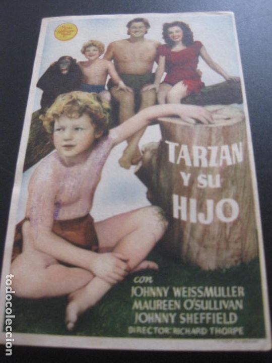 Cine: PROGRAMA DE CINE . TARZAN Y SU HIJO. - Foto 1