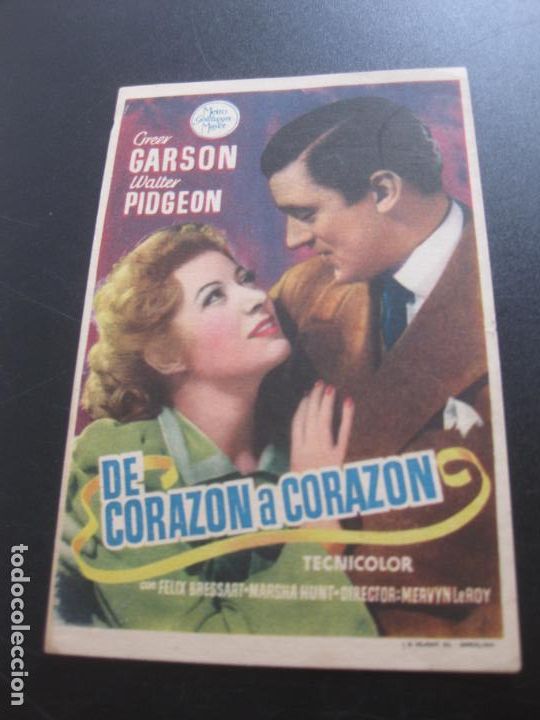 Cine: PROGRAMA DE CINE . DE CORAZON A CORAZON. - Foto 1