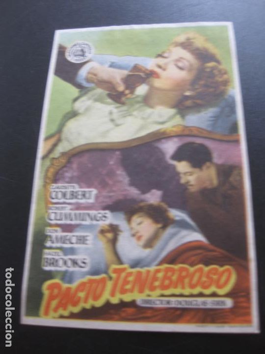Cine: PROGRAMA DE CINE . PACTO TENEBROSO. - Foto 1