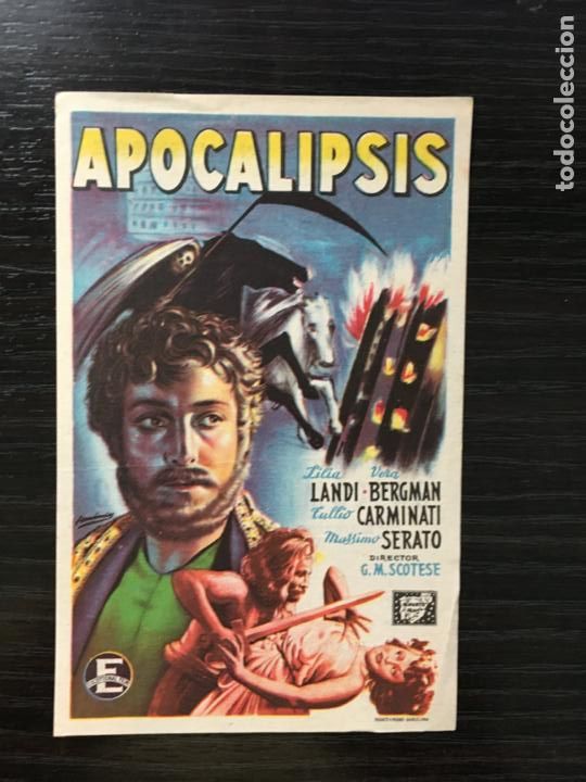 Cine: Apocalipsis - Programa de cine - C/P Badalona - Foto 1