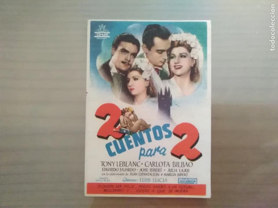 Cine: PROGRAMA DE CINE 2 CUENTOS PARA DOS CON PUBLICIDAD - Foto 1