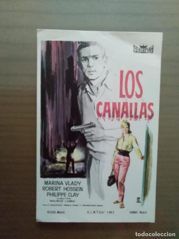 Cine: PROGRAMA DE CINE LOS CANALLAS - Foto 1