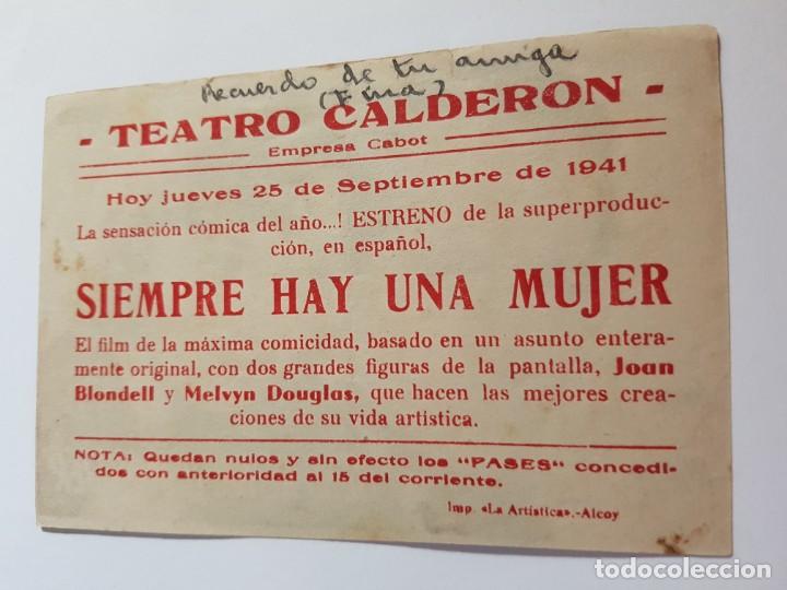 Cine: LOTE 15 PROGRAMAS DE MANO - DENTICHLOR - Foto 24