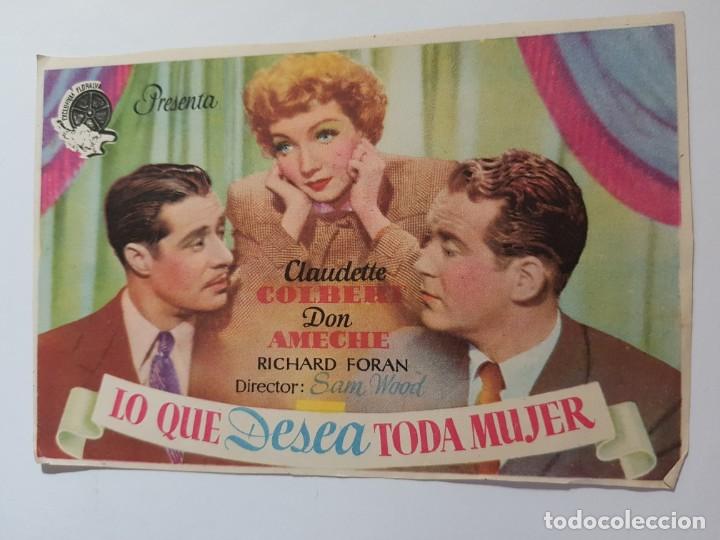 Cine: LOTE 15 PROGRAMAS DE MANO - DENTICHLOR - Foto 29