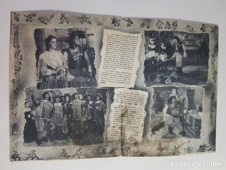 Cine: PROGRAMA DE MANO DOBLE - LOS TRES MOSQUETEROS - CANTINFLAS - Foto 2