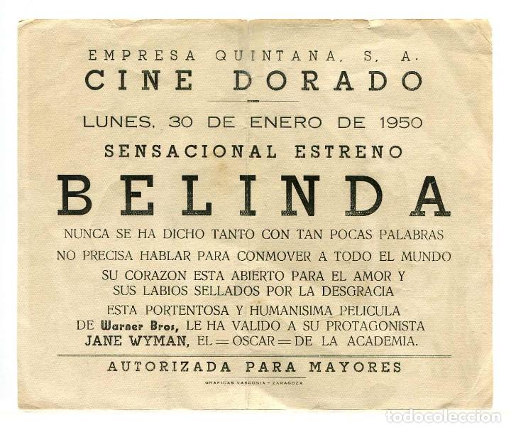Cine: BELINDA, con Jane Wyman. - Foto 2
