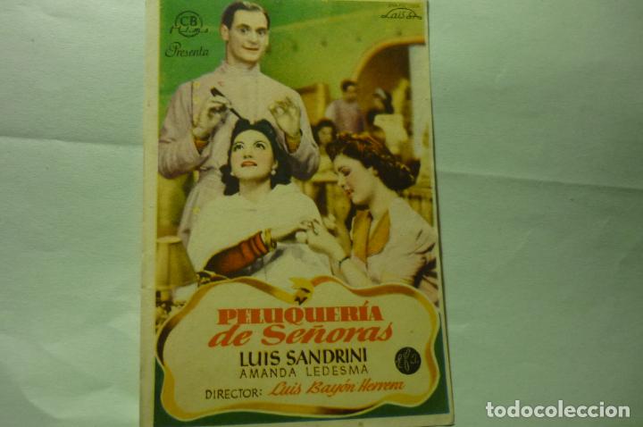 Cine: PROGRAMA PELUQUERIA DE SE&Ntilde;ORAS.-LUIS SANDRINI - Foto 1