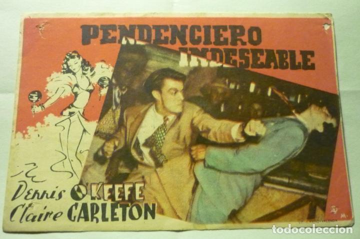 Cine: PROGRAMA PENDENCIERO INDESEABLE.-DENNIS O&acute;KEEFE PUBLICIDAD - Foto 1