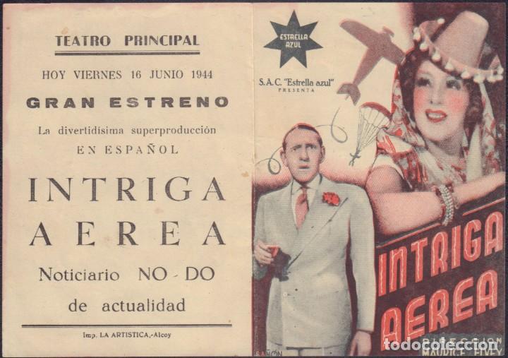 Cine: Programa doble de INTRIGA A&Eacute;REA (1940) - Teatro Principal de Alcoy - Foto 2