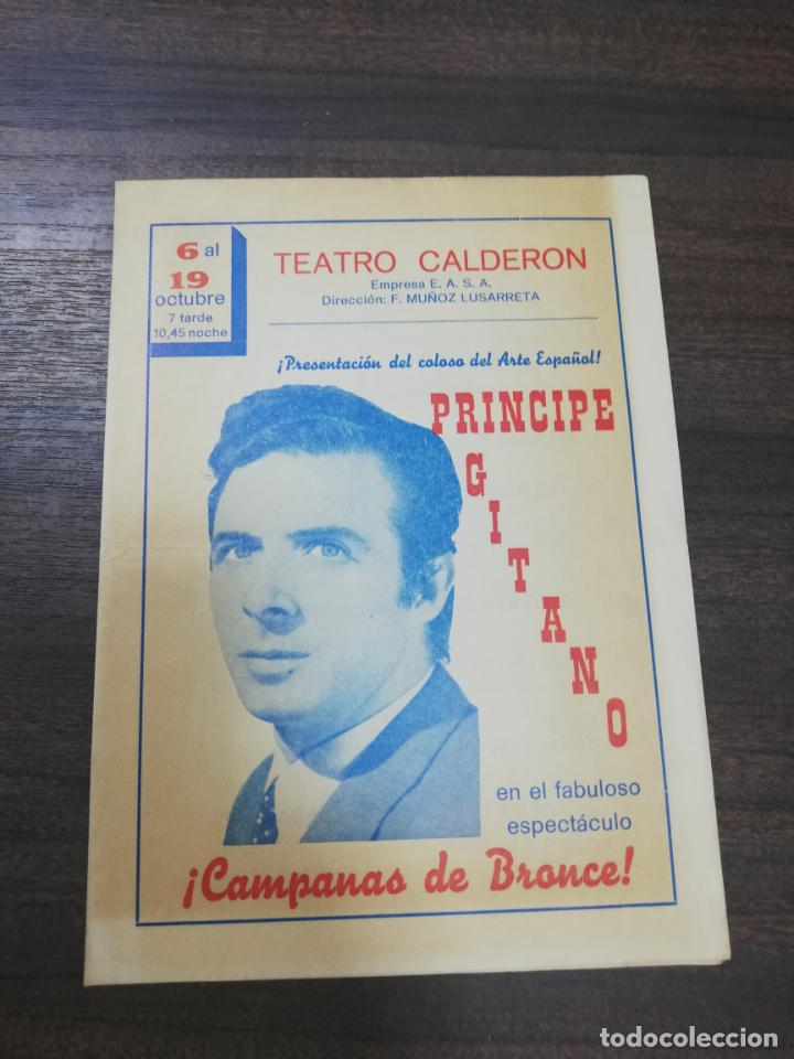 Cine: TEATRO CALDERON. PRINCIPE GITANO. IMPERIO DE TRIANA. - Foto 1