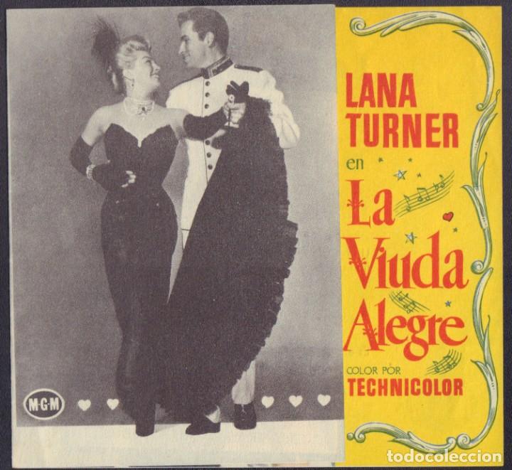 Cine: Programa doble de LA VIUDA ALEGRE (1952) - Cine Avenida de Alcoy - Foto 1