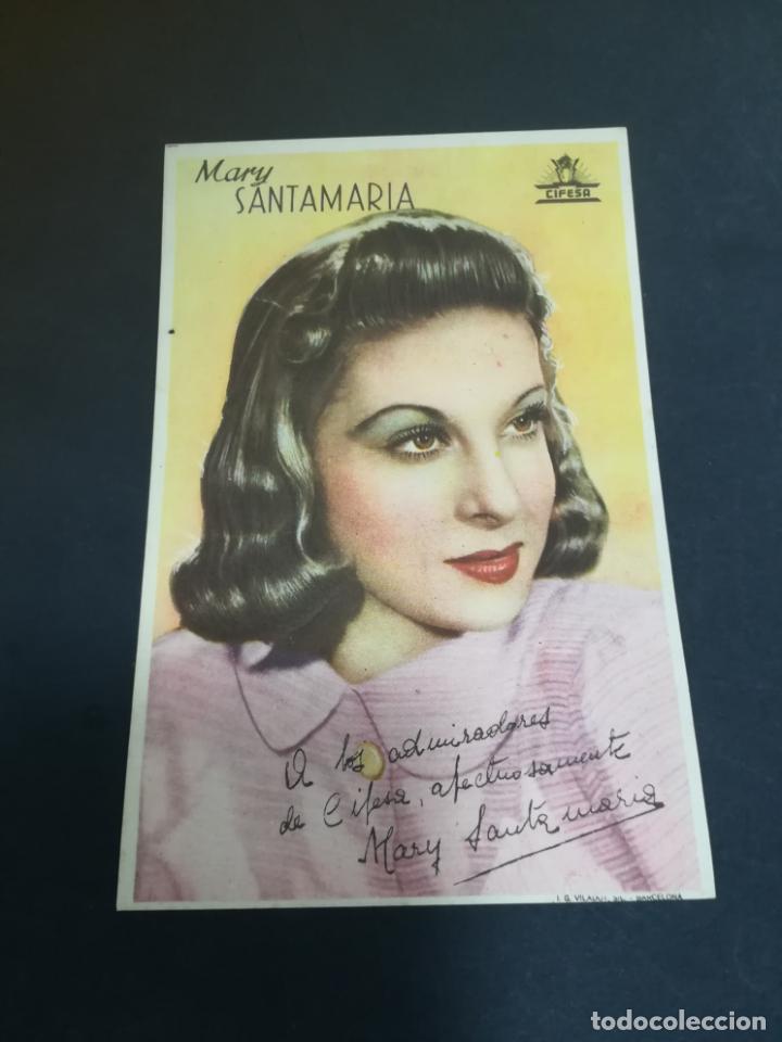  Foglietti di film di film antichi di cinema: PROGRAMA DE CINE. S/N. MARY SANTAMARIA