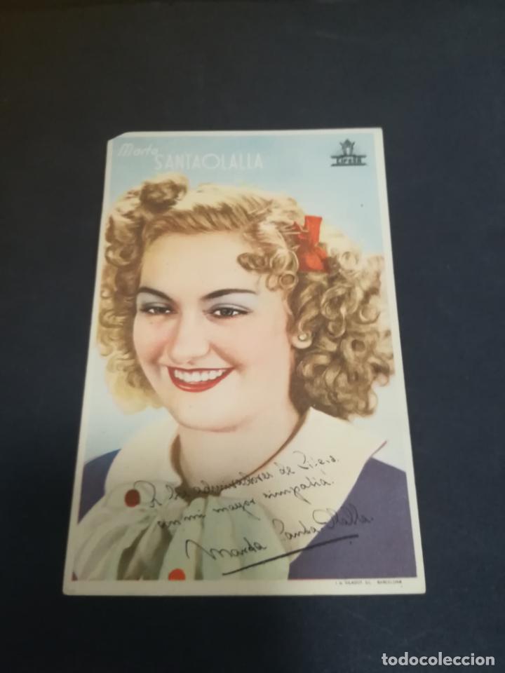  Flyers Publicitaires de films Anciens: PROGRAMA DE CINE. S/N. MARTA SANTAOLALLA