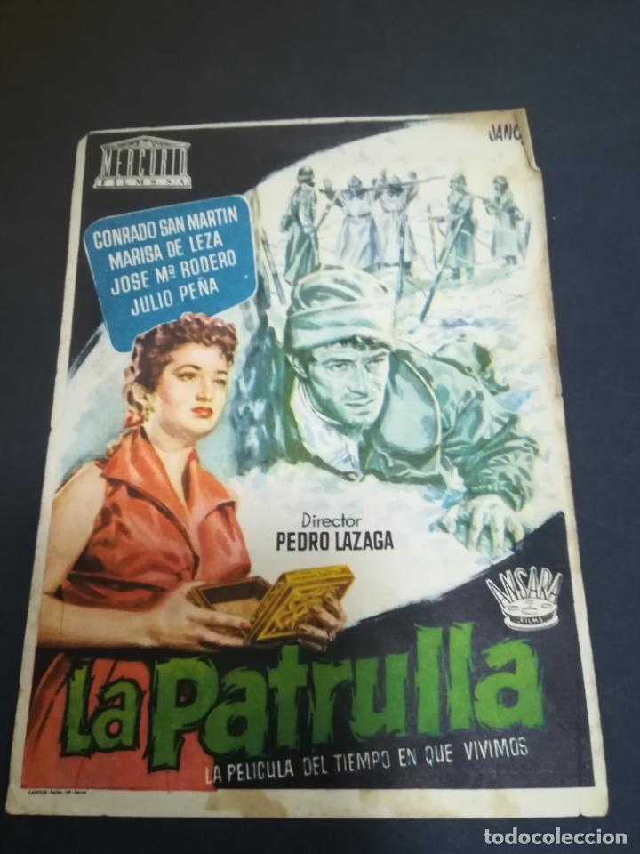 Cine: PROGRAMA DE CINE. C/P. LA PATRULLA. TEATRO FILARMONICA - Foto 1