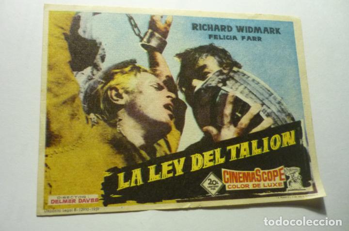 Cine: programa cine la ley del talion.-richard widmark - Foto 1