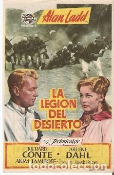 Cine: Programa Cine. La Legi&oacute;n del desierto. BC, ref. 19-1076 - Foto 1