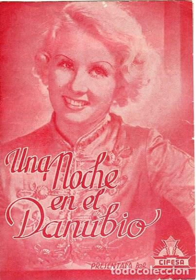 Cine: UNA NOCHE EN EL DANUBIO. PROGRAMA DOBLE. TEATRO PRINCIPAL DE ALCOY. - Foto 1