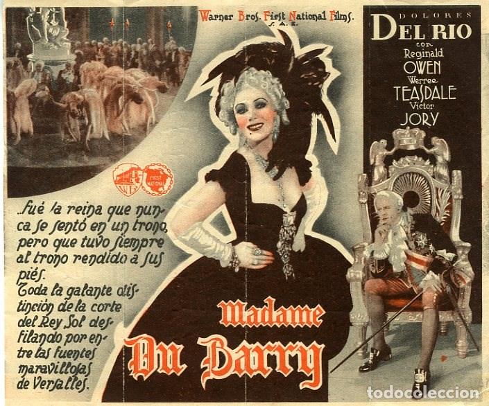 Cine: MADAME DU BARRY. PROGRAMA TR&Iacute;PTICO. TEATRO PRINCIPAL DE ALCOY - Foto 1