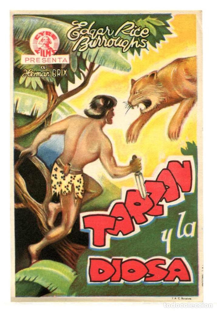 Cine: TARZ&Aacute;N Y LA DIOSA, con Hernan Brix.S/I. - Foto 1
