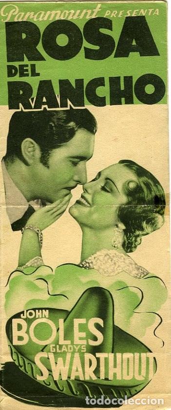 Cine: ROSA DEL RANCHO. PROGRAMA DOBLE. CINEMA PERAL - Foto 1