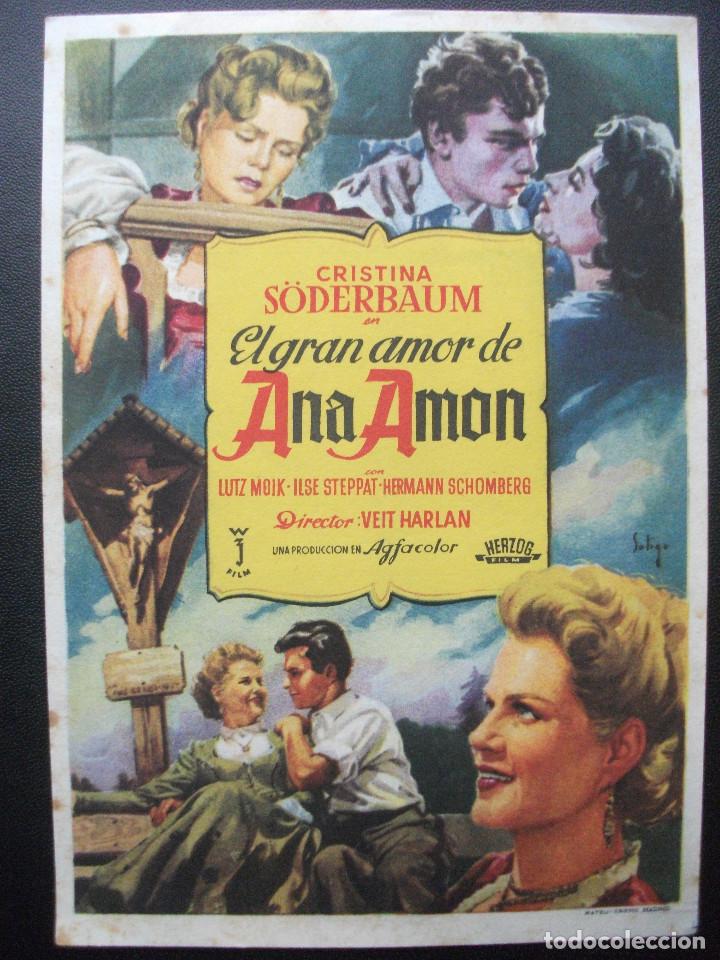 Cine: EL GRAN AMOR DE ANA AMON, CRISTINA SODERBAUM, SOLIG&Oacute; - Foto 1