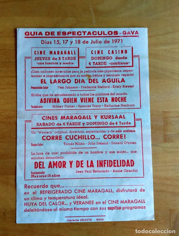 Cine: DEL AMOR Y LA INFIDELIDAD - PROGRAMA DE MANO - Foto 2