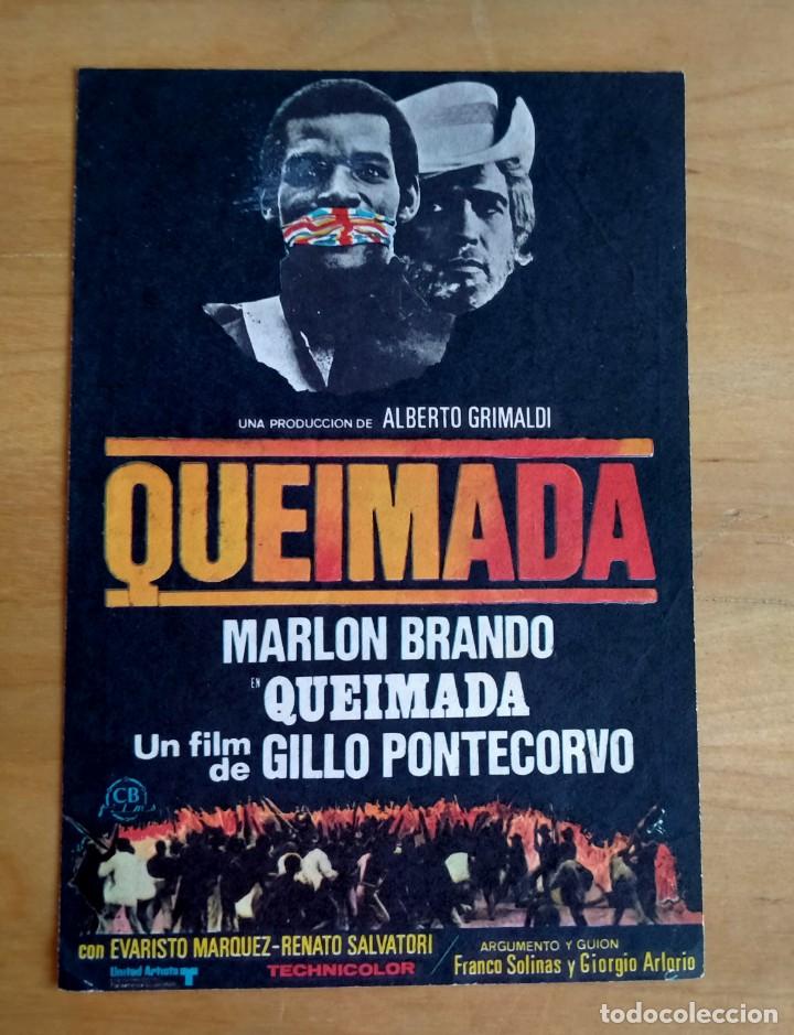 Cine: QUEIMADA - PROGRAMA DE MANO - Foto 1