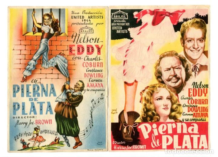 Cine: PIERNA DE PLATA, con Nelson Eddy. - Foto 1