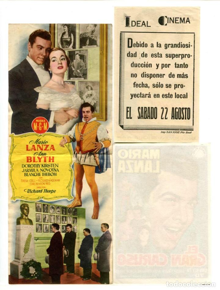 Cine: EL GRAN CARUSO, con Mario Lanza. - Foto 2