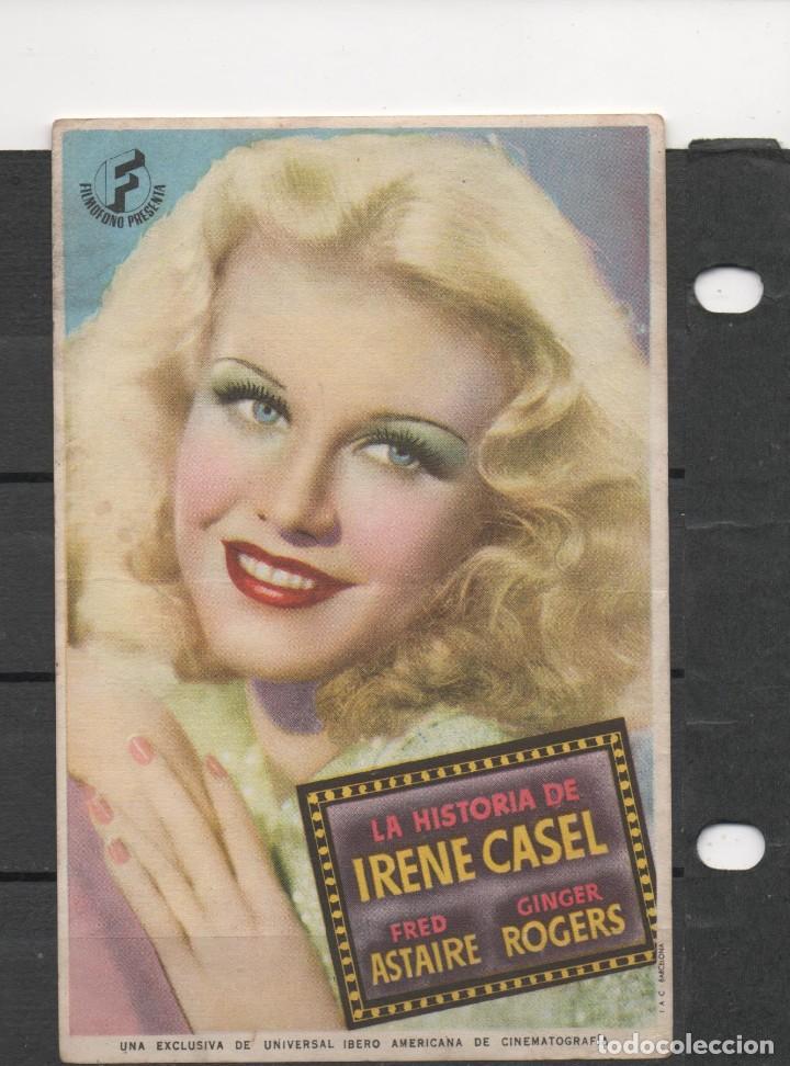 Cine: PROGRAMA DE MANO DE LA PEL&Iacute;CULA LA HISTORIA DE IRENE CASEL - Foto 1
