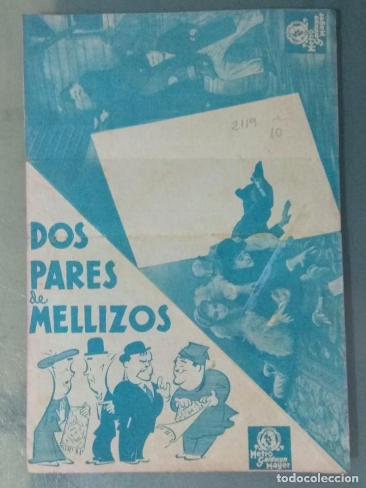 Cine: DOS PARES DE MELLIZOS - PROGRAMA DE CINE DOBLE - Foto 2