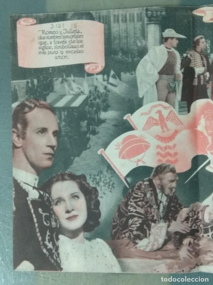 Cine: ROMEO Y JULIETA- PROGRAMA DE MANO DOBLE GRANDE - Foto 2