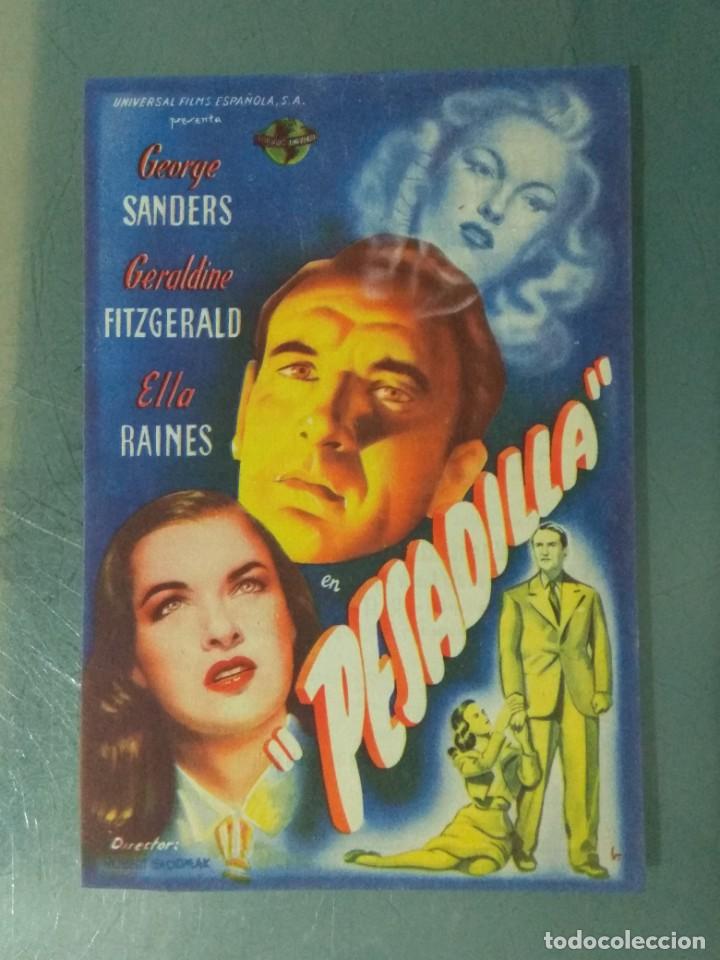 Cine: PESADILLA - PROGRAMA SENCILLO CON PUBLICIDAD. - Foto 1