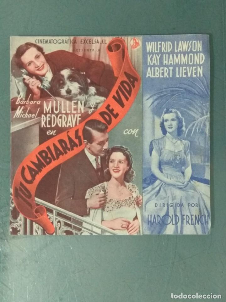 Cine: TU CAMBIARAS DE VIDA - PROGRAMA DOBLE DE MANO - Foto 1