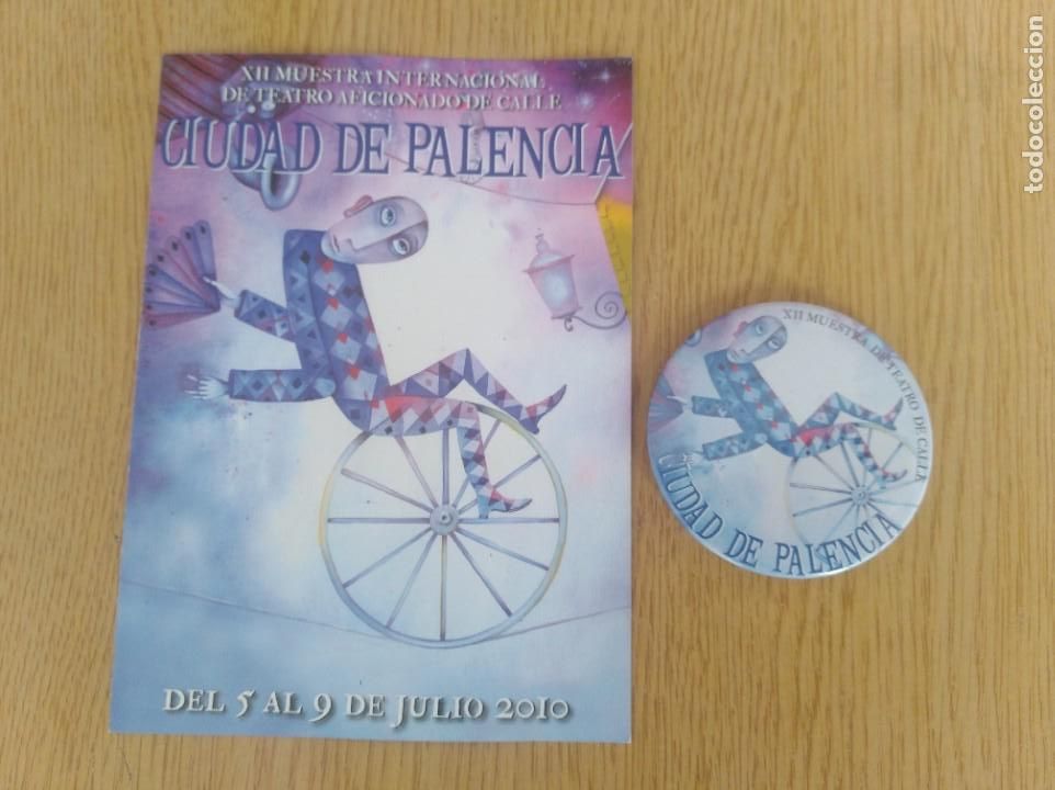 Cine: Programa y chapa teatro de calle Palencia 2010 (630) - Foto 1