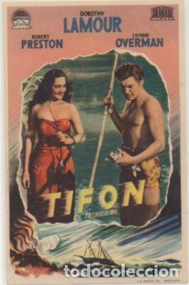 Cine: PROGRAMA DE CINE: TIFON. SIN PUBLICIDAD PC-4821 - Foto 1