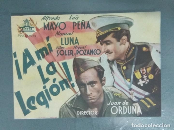 Cine: A MI LA LEGION ! - PROGRAMA DE MANO DOBLE - Foto 1
