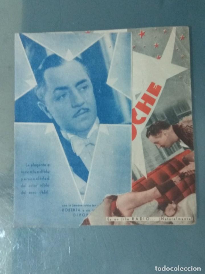Cine: ESTRELLA DE MEDIANOCHE - PROGRAMA DE MANO DOBLE - Foto 1