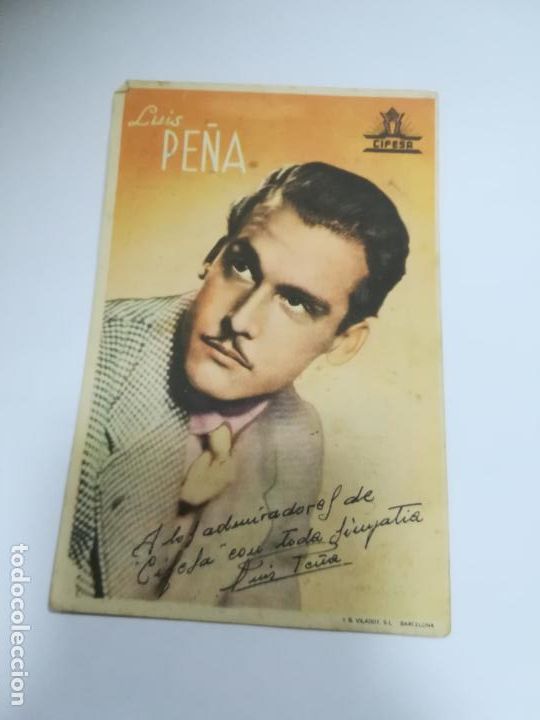 Cine: PROGRAMA DE CINE. C/P. LUIS PE&Ntilde;A. CINEMA ESPA&Ntilde;A - Foto 1