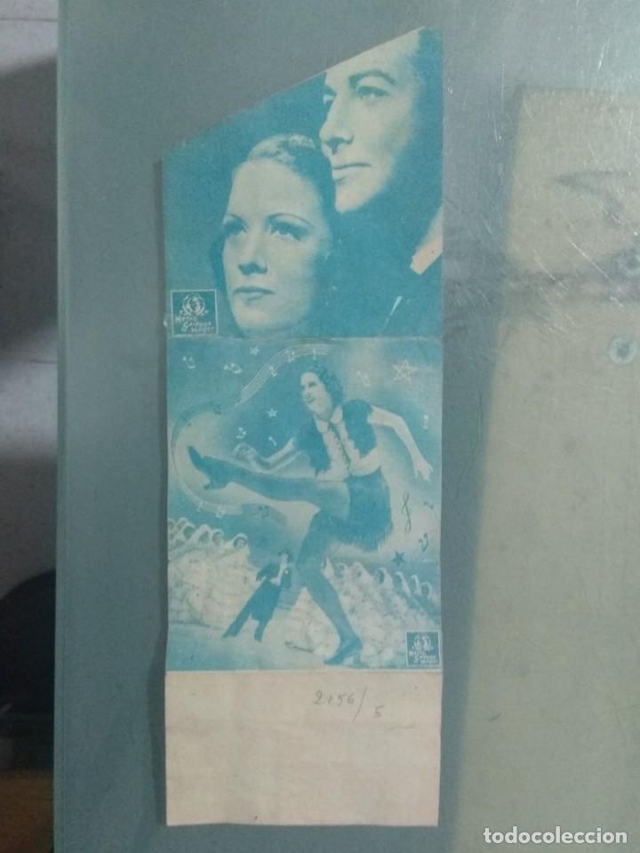 Cine: LA MELODIA DE BRODWAY - PROGRAMA ORIGINAL DE MANO TROQUELADO - Foto 2