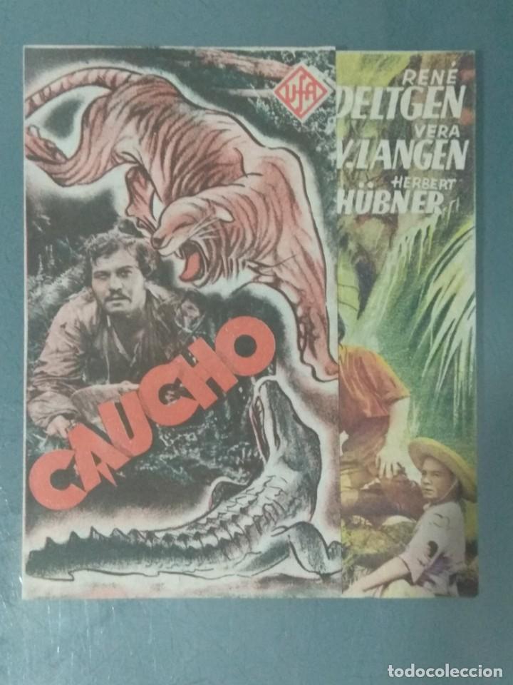 Cine: GAUCHO - PROGRAMA DE MANO DOBLE. - Foto 1